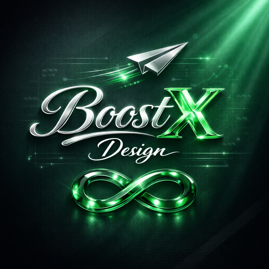 BoostX Design logo